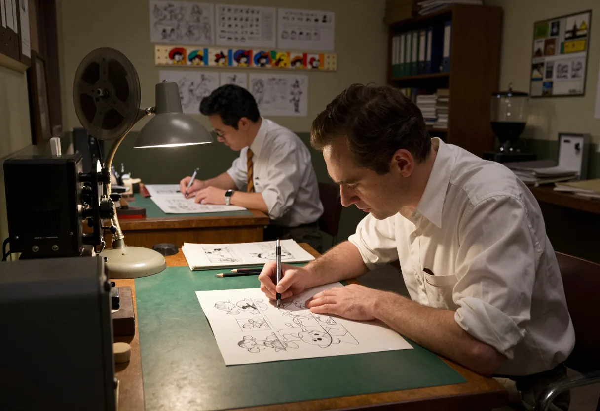 Cartoonist and Animator: Roles in Classic Studios