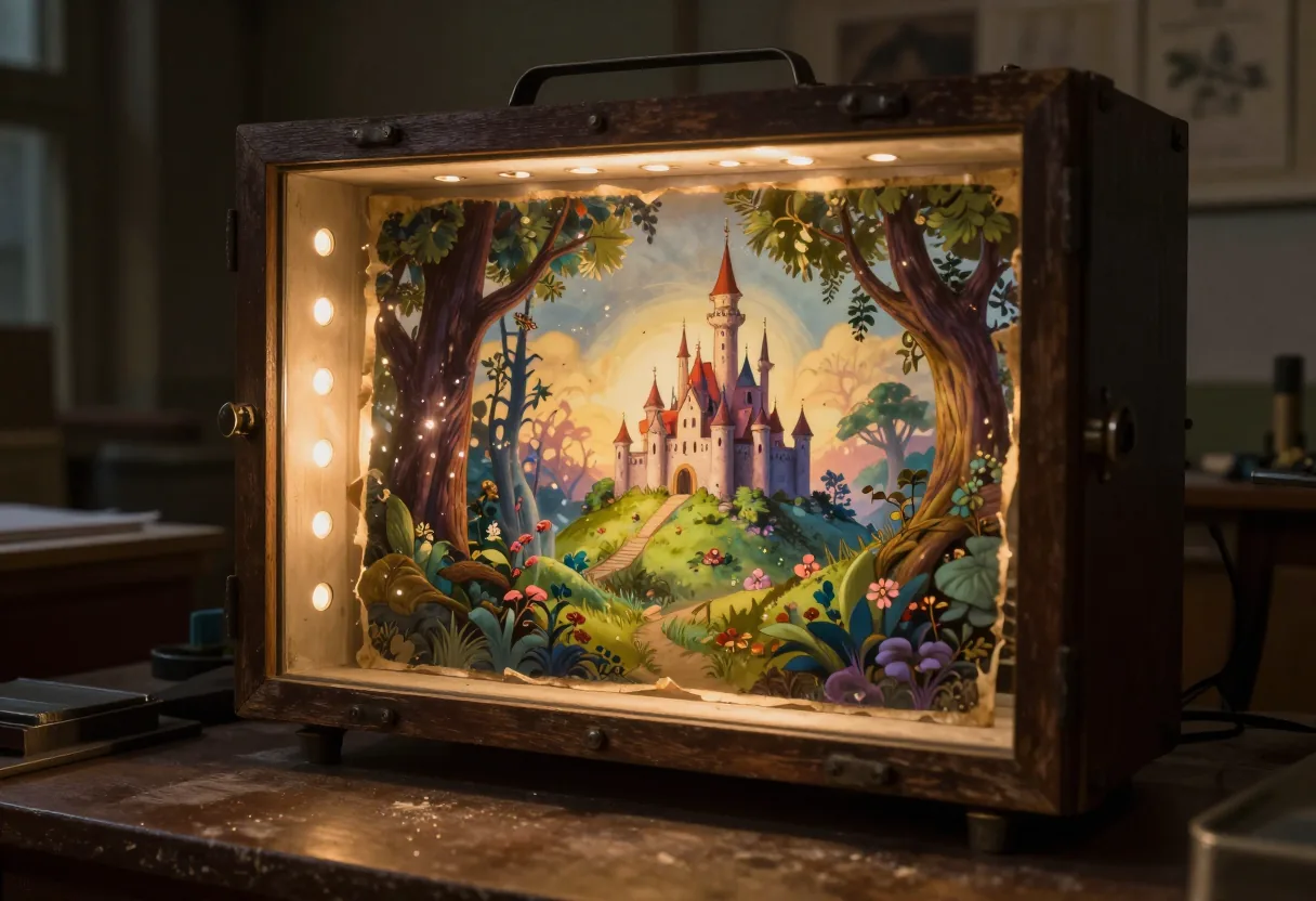 Enchanted Movie Cartoon: Fantasy and Animation Blend